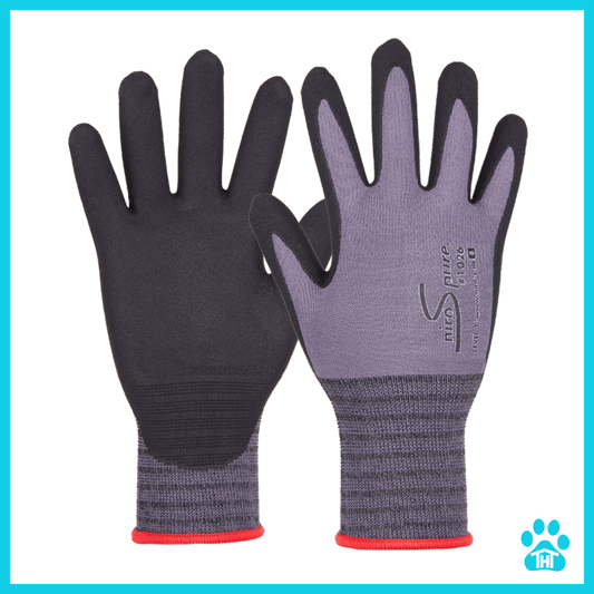 12 Paar NIRO-S pure #1026 Arbeitshandschuhe Montagehandschuhe Nitrilschaum