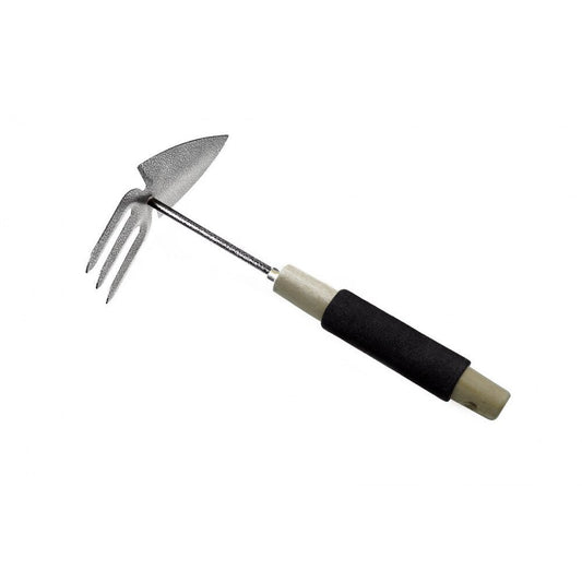 Doppelhacke Premium 30cm Metall mit Holzgriff