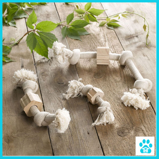 Tau, Seilspielzeug mit Holz